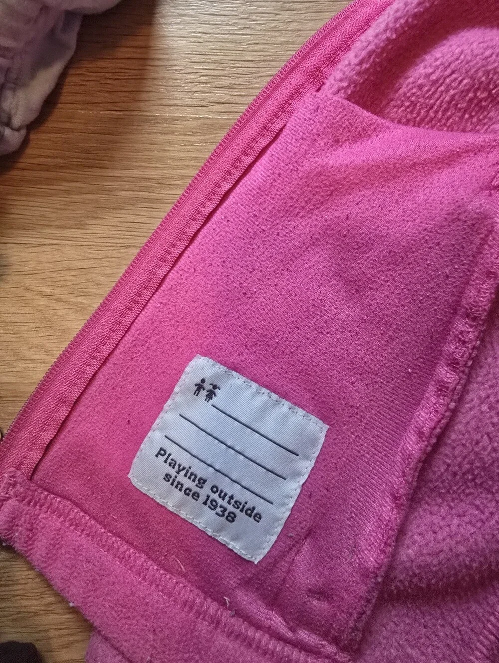 Columbia Pink Fleece Jacket Sz M